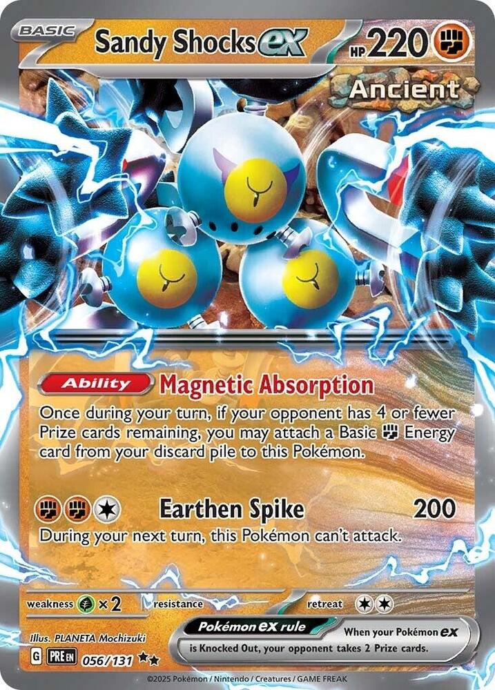 Sandy Shocks ex (056/131) [Scarlet & Violet: Prismatic Evolutions] | Exor Games New Glasgow