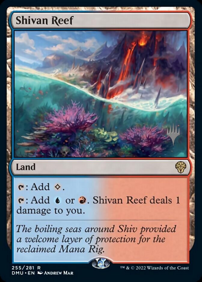 Shivan Reef (Promo Pack) [Dominaria United Promos] | Exor Games New Glasgow