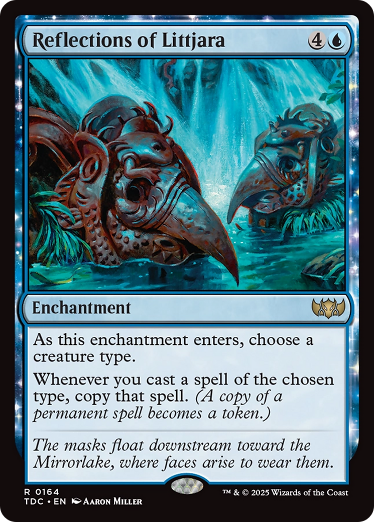Reflections of Littjara [Tarkir: Dragonstorm Commander] | Exor Games New Glasgow