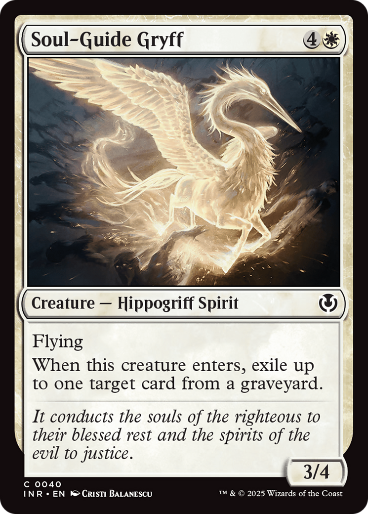 Soul-Guide Gryff [Innistrad Remastered] | Exor Games New Glasgow