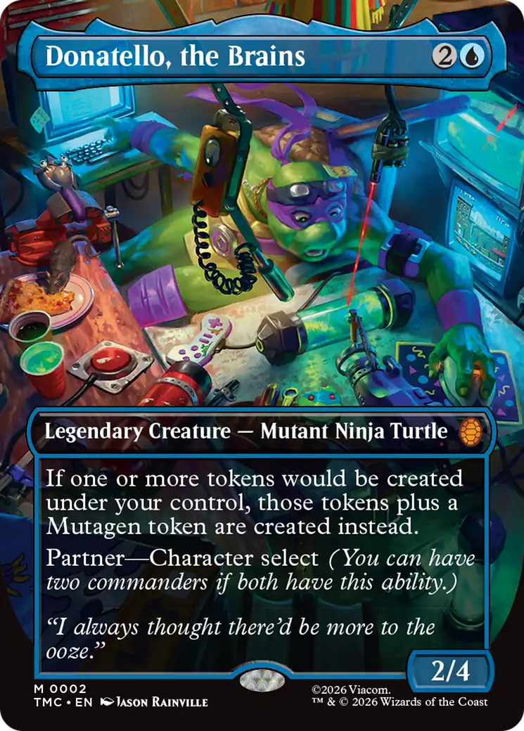 Donatello, the Brains (Borderless) [Teenage Mutant Ninja Turtles Commander] | Exor Games New Glasgow