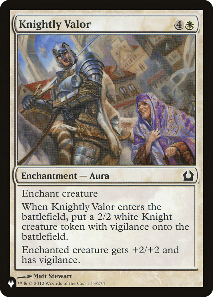 Knightly Valor [The List Reprints] | Exor Games New Glasgow