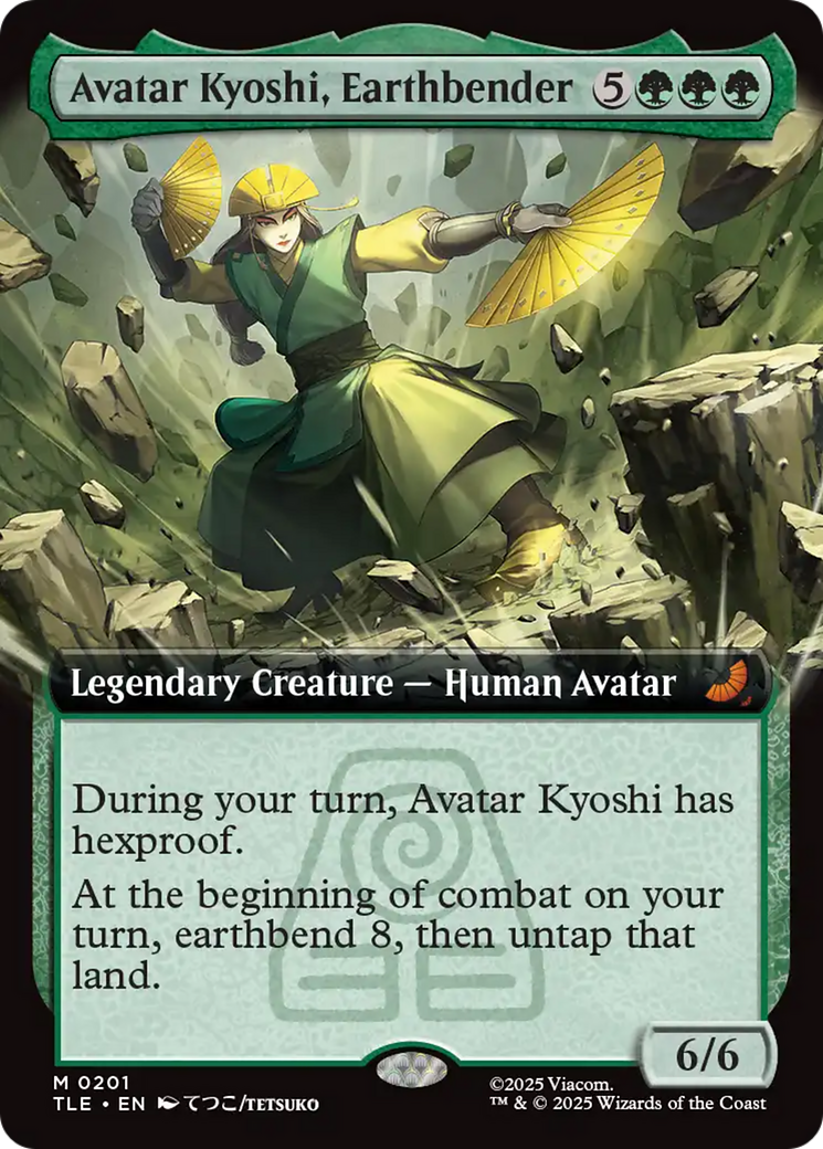 Avatar Kyoshi, Earthbender (Extended Art) [Avatar: The Last Airbender: Eternal-Legal] | Exor Games New Glasgow