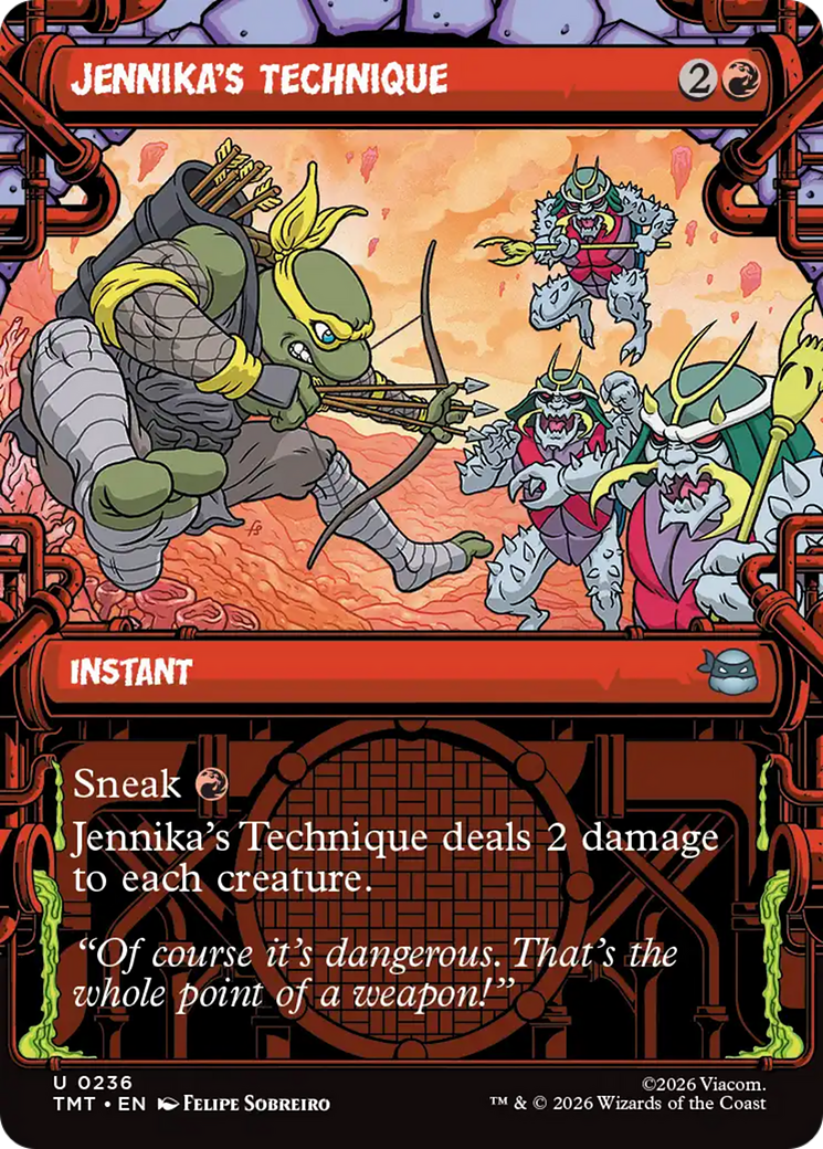 Jennika's Technique (Showcase) [Teenage Mutant Ninja Turtles] | Exor Games New Glasgow