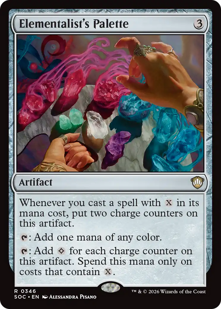 Elementalist's Palette [Secrets of Strixhaven Commander] | Exor Games New Glasgow