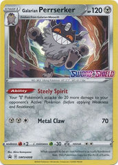 Galarian Perrserker (SWSH008) (Prerelease Promo) [Sword & Shield: Black Star Promos] | Exor Games New Glasgow