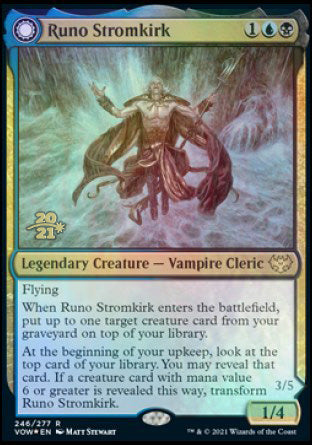 Runo Stromkirk // Krothuss, Lord of the Deep [Innistrad: Crimson Vow Prerelease Promos] | Exor Games New Glasgow