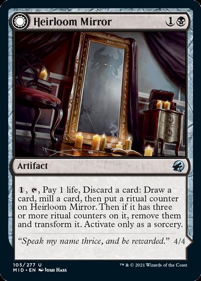 Heirloom Mirror // Inherited Fiend [Innistrad: Midnight Hunt] | Exor Games New Glasgow