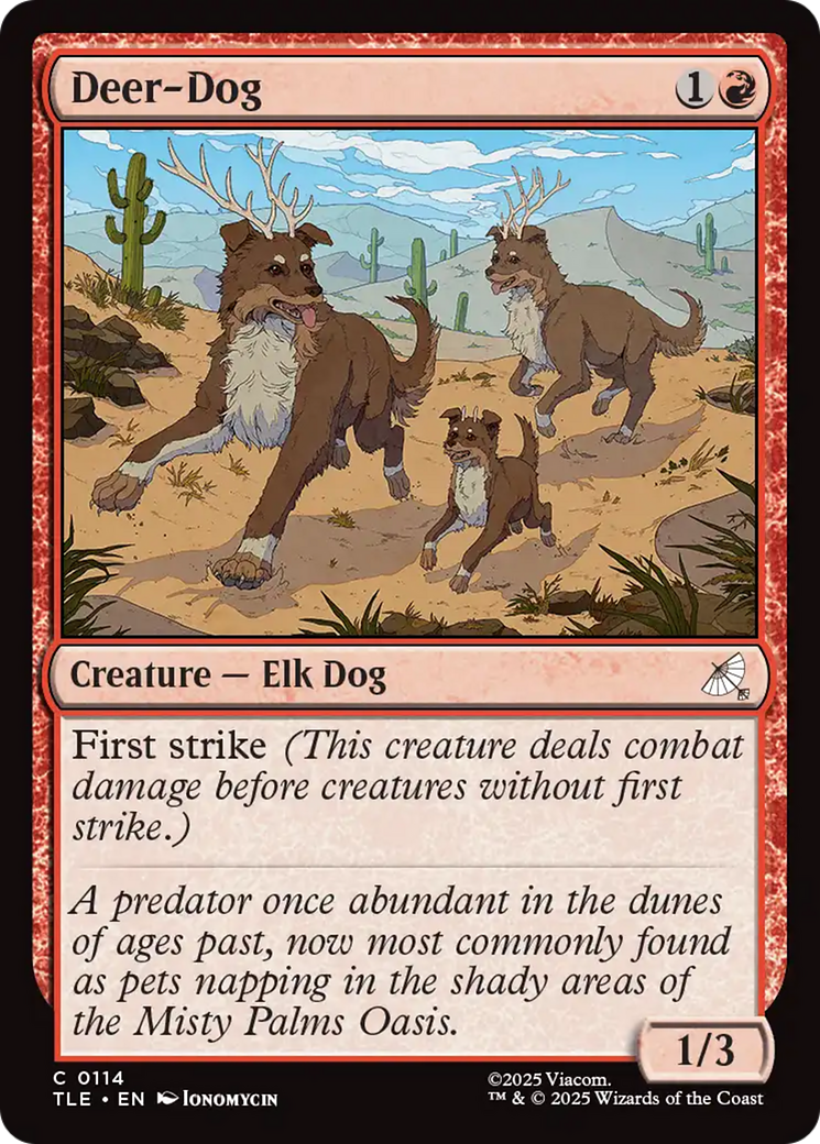 Deer-Dog [Avatar: The Last Airbender: Eternal-Legal] | Exor Games New Glasgow