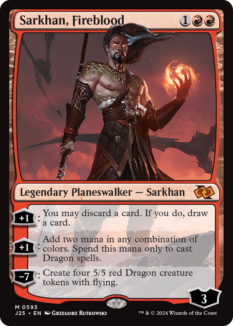 Sarkhan, Fireblood [Foundations Jumpstart] | Exor Games New Glasgow