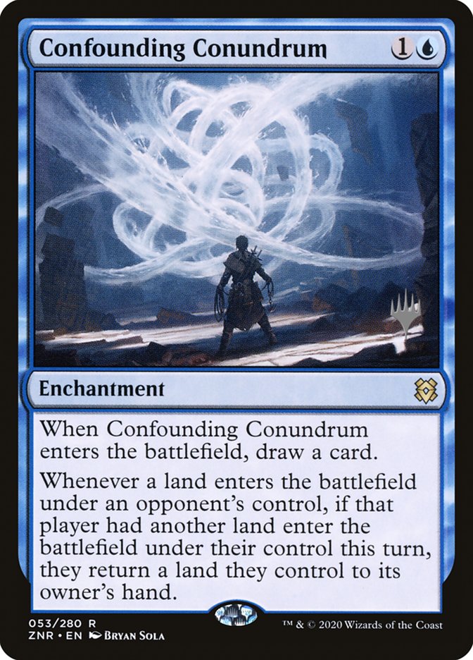 Confounding Conundrum (Promo Pack) [Zendikar Rising Promos] | Exor Games New Glasgow
