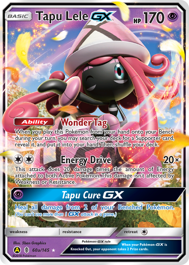 Tapu Lele GX (60a/145) [Alternate Art Promos] | Exor Games New Glasgow