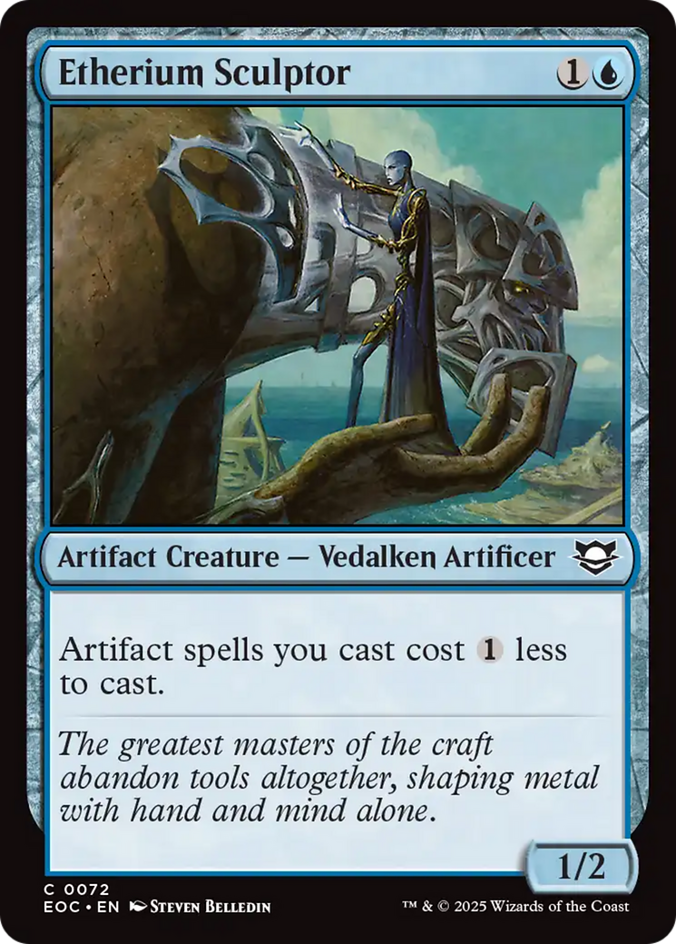 Etherium Sculptor [Edge of Eternities Commander] | Exor Games New Glasgow