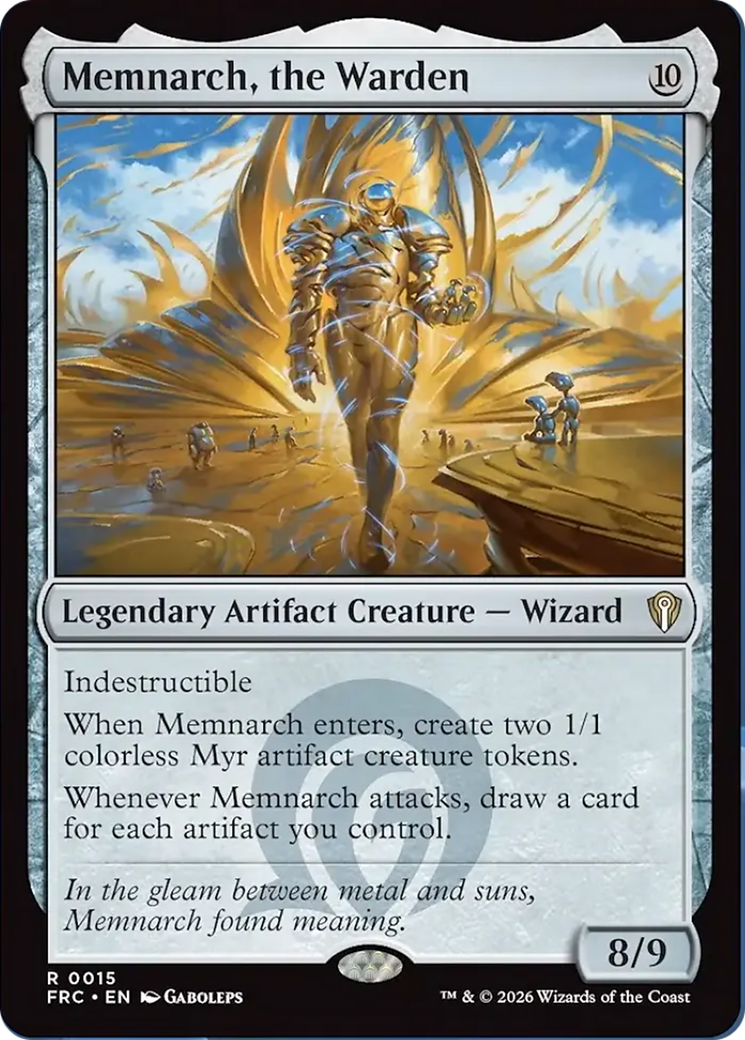 Memnarch, the Warden [Reality Fracture Commander] | Exor Games New Glasgow
