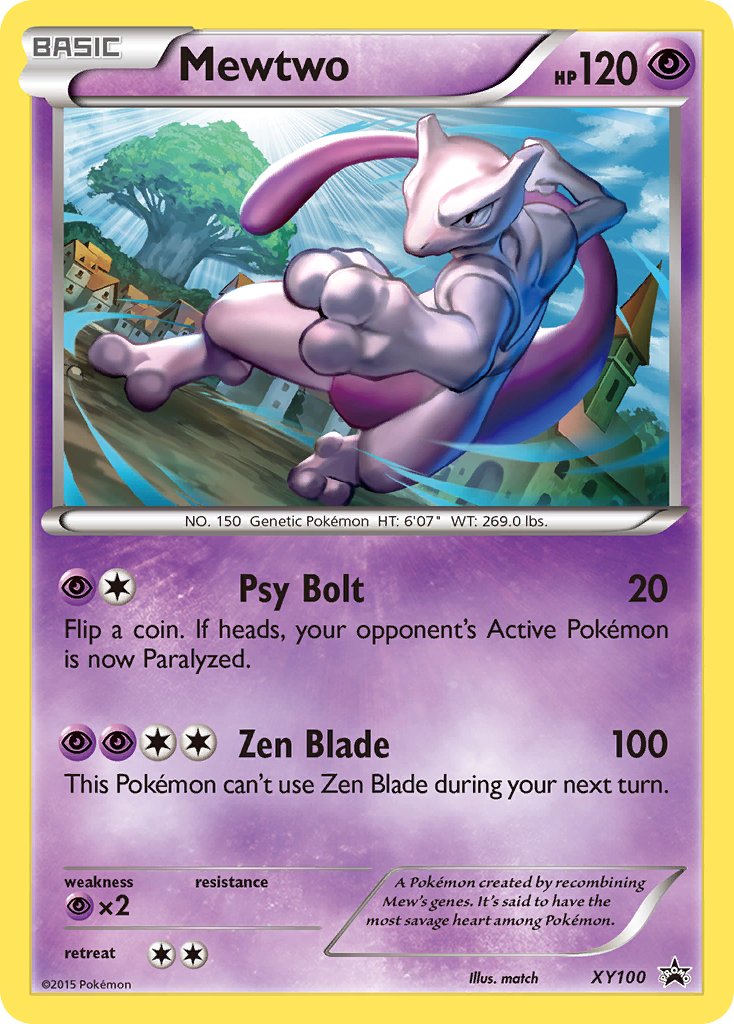 Mewtwo (XY100) [XY: Black Star Promos] | Exor Games New Glasgow