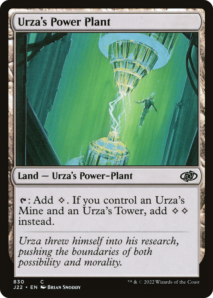 Urza's Power Plant [Jumpstart 2022] | Exor Games New Glasgow