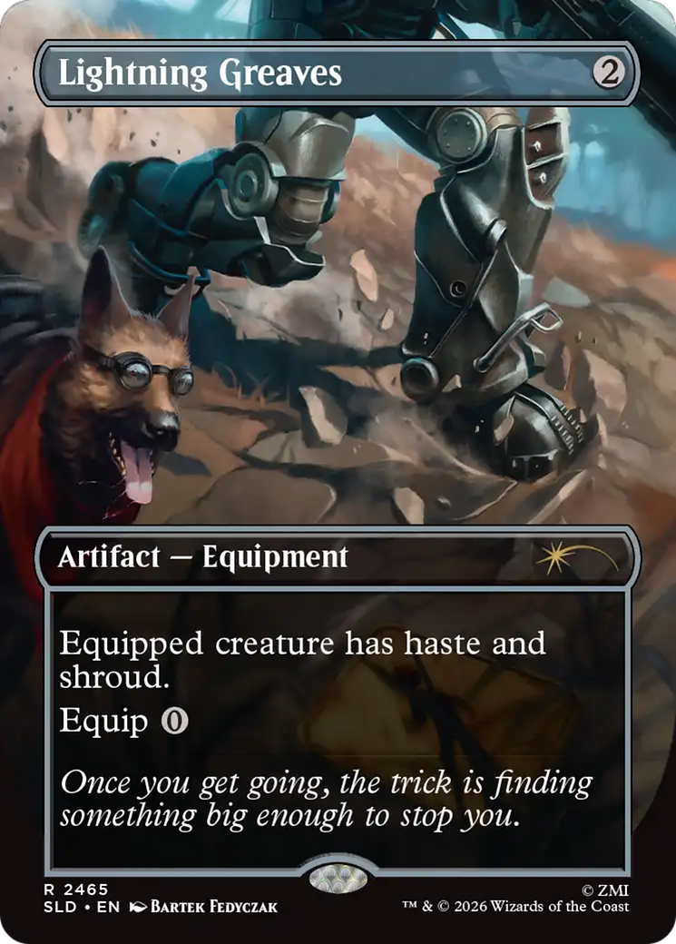 Lightning Greaves (2465) [Secret Lair Drop Series] | Exor Games New Glasgow
