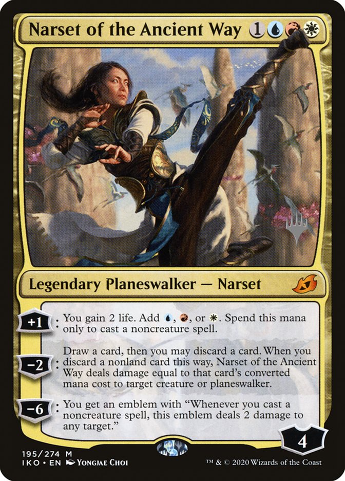 Narset of the Ancient Way (Promo Pack) [Ikoria: Lair of Behemoths Promos] | Exor Games New Glasgow
