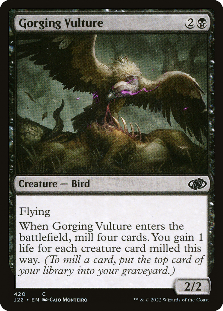 Gorging Vulture [Jumpstart 2022] | Exor Games New Glasgow