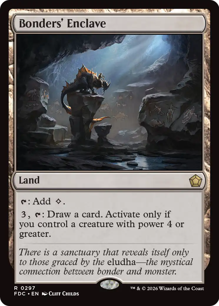 Bonders' Enclave [Foundations Commander] | Exor Games New Glasgow