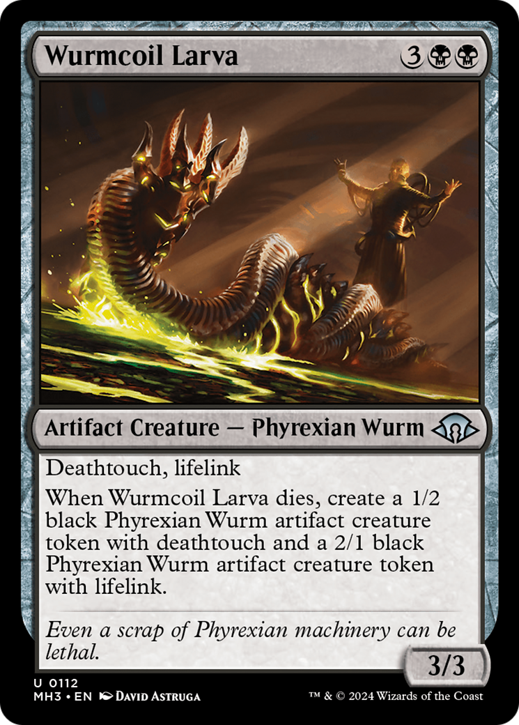 Wurmcoil Larva [Modern Horizons 3] | Exor Games New Glasgow