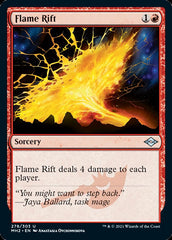 Flame Rift (Foil Etched) [Modern Horizons 2] | Exor Games New Glasgow