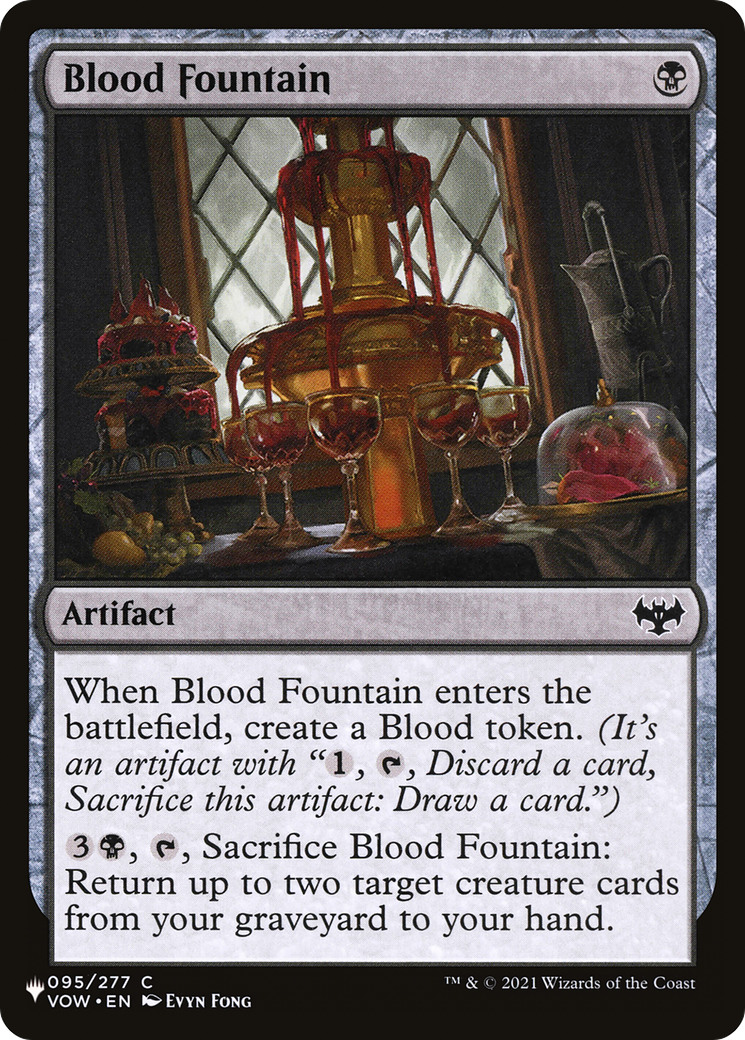 Blood Fountain [The List] | Exor Games New Glasgow