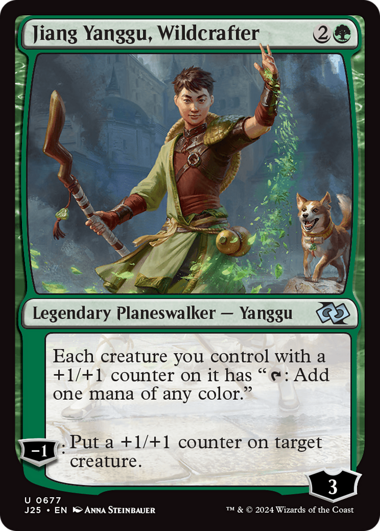 Jiang Yanggu, Wildcrafter [Foundations Jumpstart] | Exor Games New Glasgow