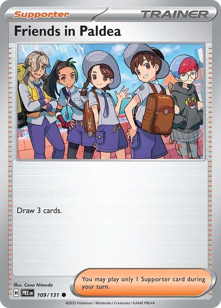 Friends in Paldea (109/131) [Scarlet & Violet: Prismatic Evolutions] | Exor Games New Glasgow