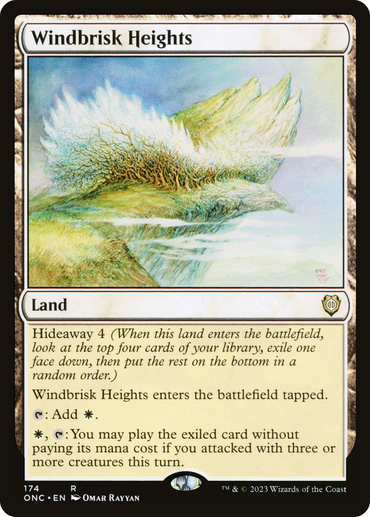 Windbrisk Heights [Phyrexia: All Will Be One Commander] | Exor Games New Glasgow