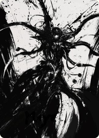 Tekuthal, Inquiry Dominus Art Card [Phyrexia: All Will Be One Art Series] | Exor Games New Glasgow