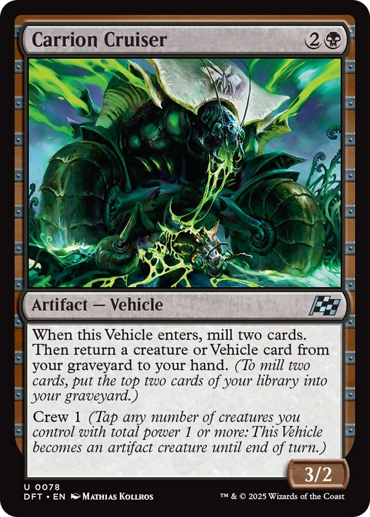 Carrion Cruiser [Aetherdrift] | Exor Games New Glasgow