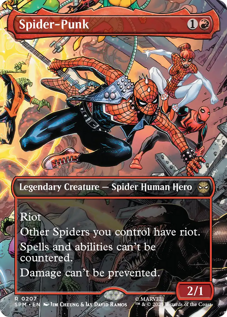 Spider-Punk (0207) (Borderless) [Marvel's Spider-Man] | Exor Games New Glasgow
