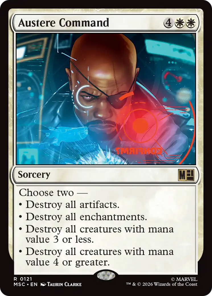 Austere Command [Marvel Super Heroes Commander] | Exor Games New Glasgow