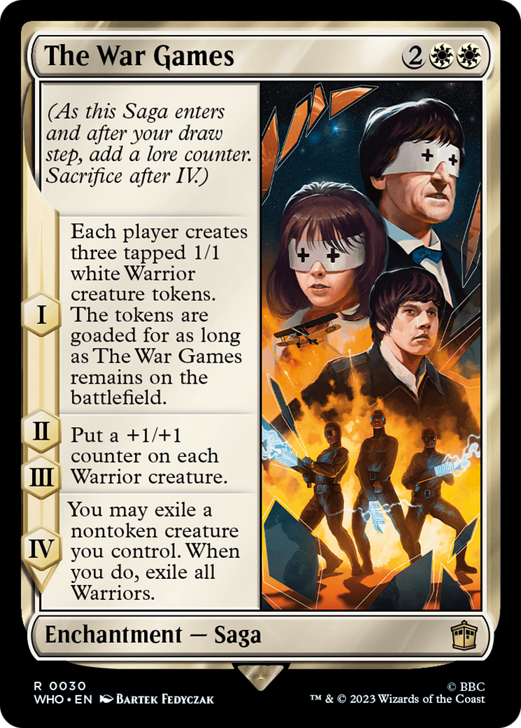 The War Games [Doctor Who] | Exor Games New Glasgow