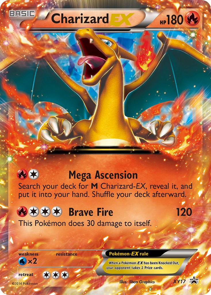 Charizard EX (XY17) [XY: Black Star Promos] | Exor Games New Glasgow