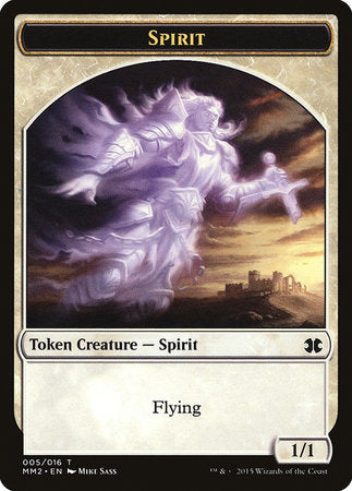 Spirit Token [Modern Masters 2015 Tokens] | Exor Games New Glasgow