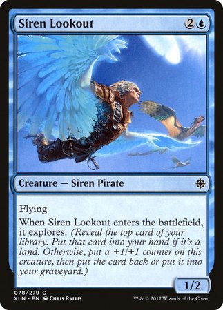 Siren Lookout [Ixalan] | Exor Games New Glasgow