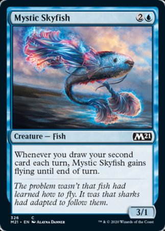 Mystic Skyfish [Core Set 2021] | Exor Games New Glasgow