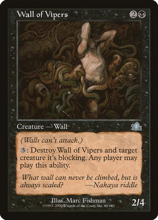 Wall of Vipers [Prophecy] | Exor Games New Glasgow