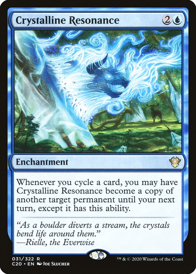 Crystalline Resonance [Commander 2020] | Exor Games New Glasgow