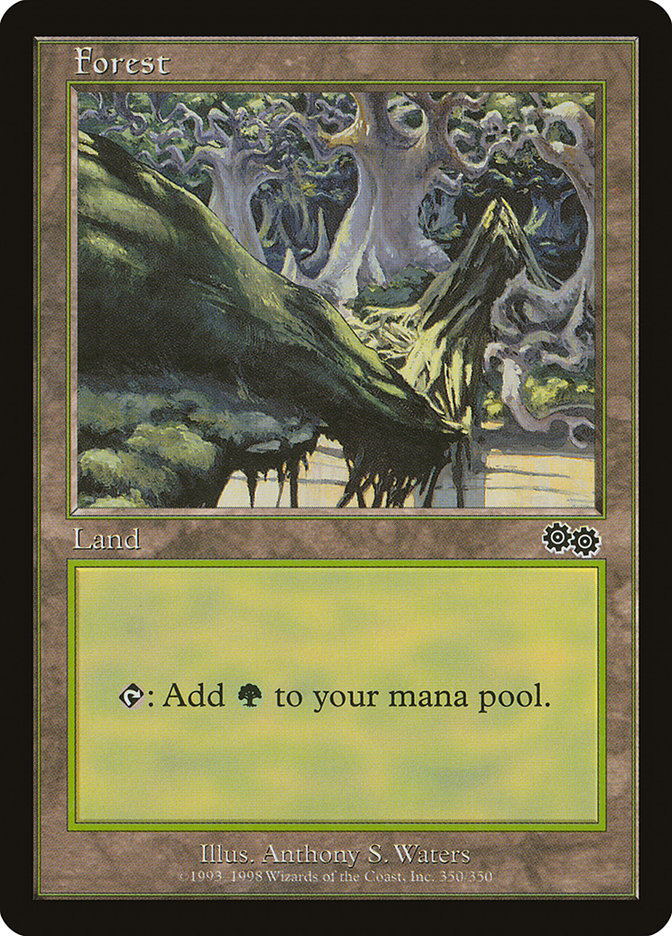 Forest (350) [Urza's Saga] | Exor Games New Glasgow