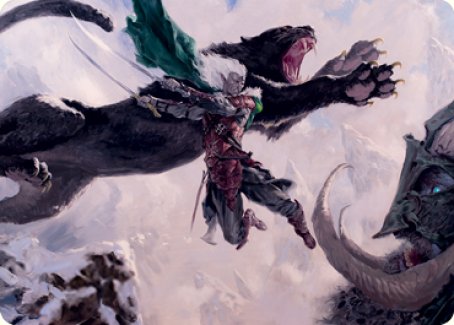 Drizzt Do'Urden Art Card [Dungeons & Dragons: Adventures in the Forgotten Realms Art Series] | Exor Games New Glasgow