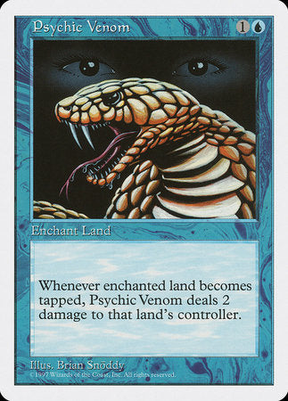 Psychic Venom [Fifth Edition] | Exor Games New Glasgow