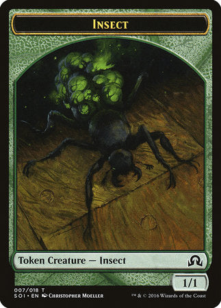 Insect Token [Shadows over Innistrad Tokens] | Exor Games New Glasgow