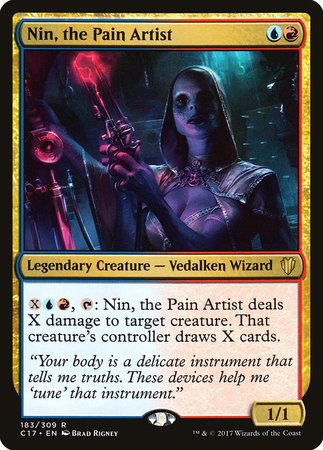 Nin, the Pain Artist [Commander 2017] | Exor Games New Glasgow