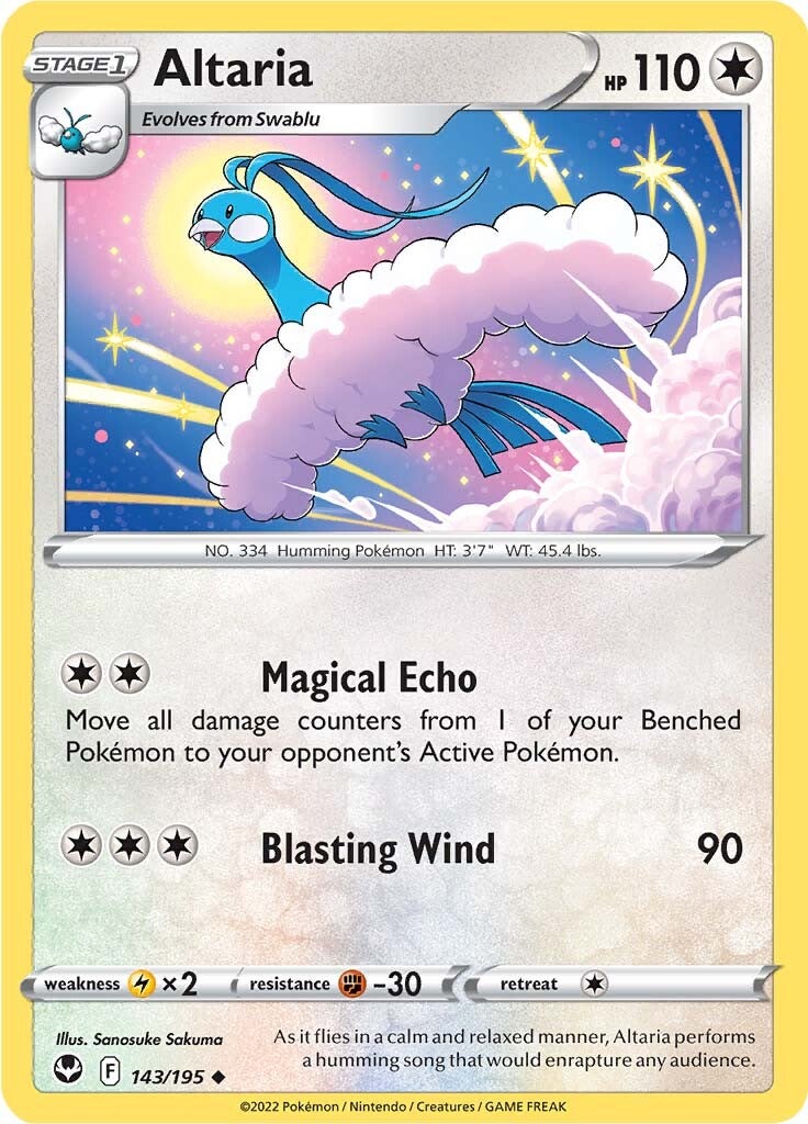 Altaria (143/195) [Sword & Shield: Silver Tempest] | Exor Games New Glasgow