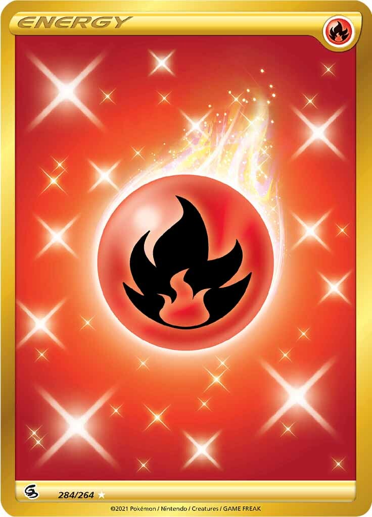 Fire Energy (284/264) [Sword & Shield: Fusion Strike] | Exor Games New Glasgow