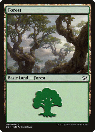 Forest (35) [Duel Decks: Nissa vs. Ob Nixilis] | Exor Games New Glasgow