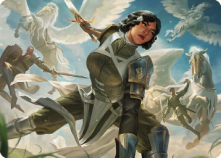 Resolute Reinforcements Art [Dominaria United Art Series] | Exor Games New Glasgow